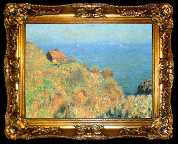 framed  Claude Monet The Fisherman